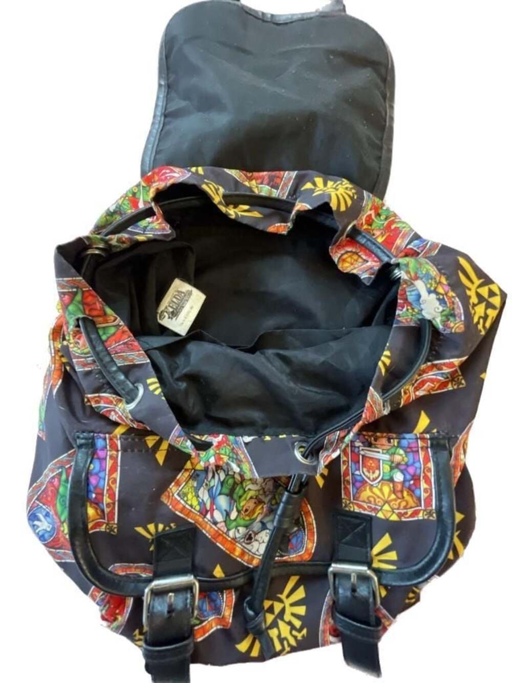 The Legend of Zelda: The Wind Waker Stained Glass Slouch Gamer Backpack - Picture 3 of 8
